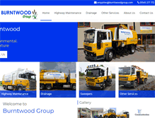 Tablet Screenshot of burntwoodgroup.com